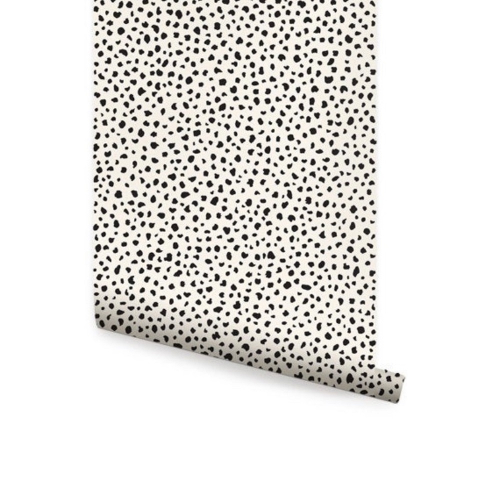 Speckle wallpaper spots pattern dots peel & stick